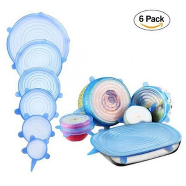 Set 6 capace flexibile din silicon, pentru caserole - SHAM - Eleganta autentica, Inspiratie modena.